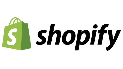 Shopify-logo-white bkgnd -500 by 281 px